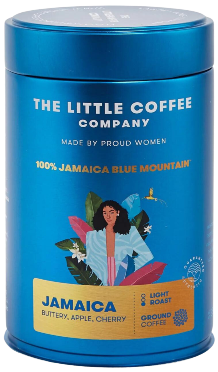 100% Jamaica Blue Mountain Coffee Tin