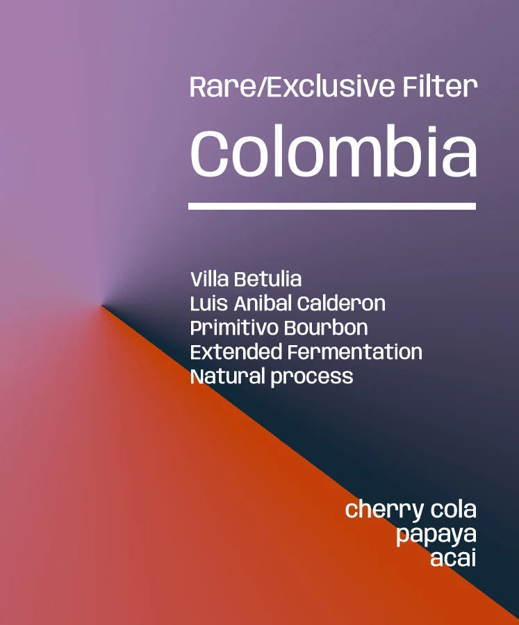 Colombia Villa Betulia Primitivo - Rare/Exclusive Filter