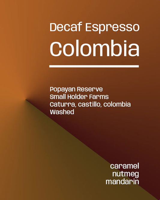 Colombia Popayan Decaf - Espresso