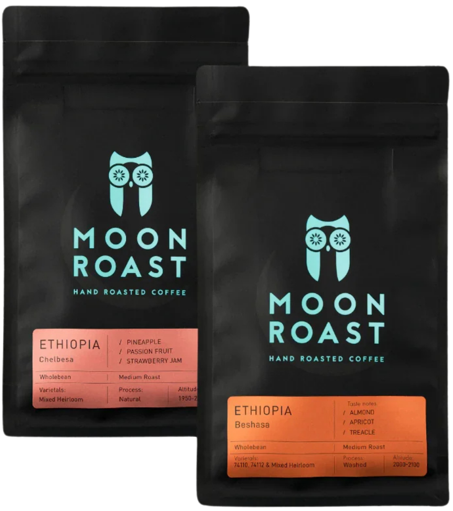 Ethiopia Duo 2x 225g (Washed Vs Natural)