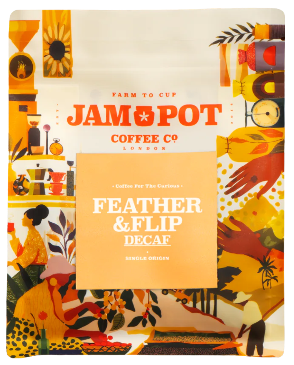 Decaf Feather & Flip