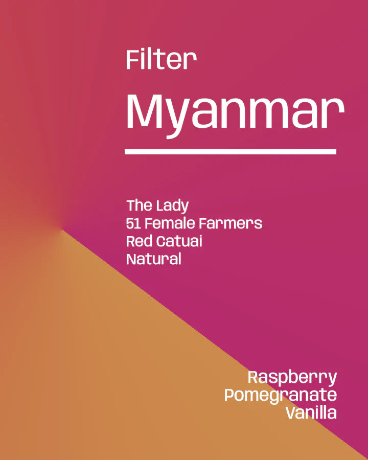 Myanmar - The Lady -  Filter *200g Retail Size **