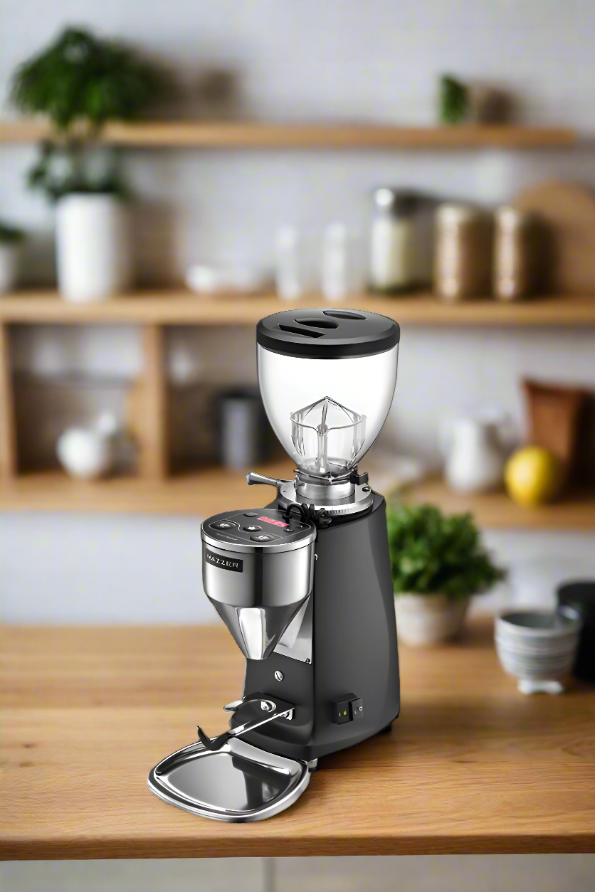 Mazzer Mini A Electronic On Demand Commercial Coffee Grinder Mazzer Mini A Electronic On Demand Commercial Coffee Grinder