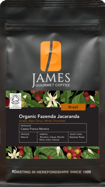 Organic Brazilian Fazenda Jacaranda Espresso