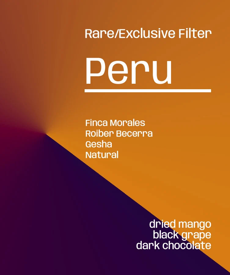 Peru Finca Morales - Rare/Exclusive Filter