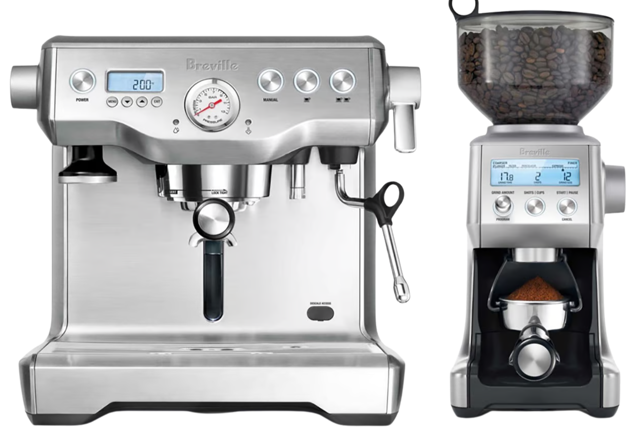 Sage The Dynamic Duo The Dual Boiler + Smart Grinder