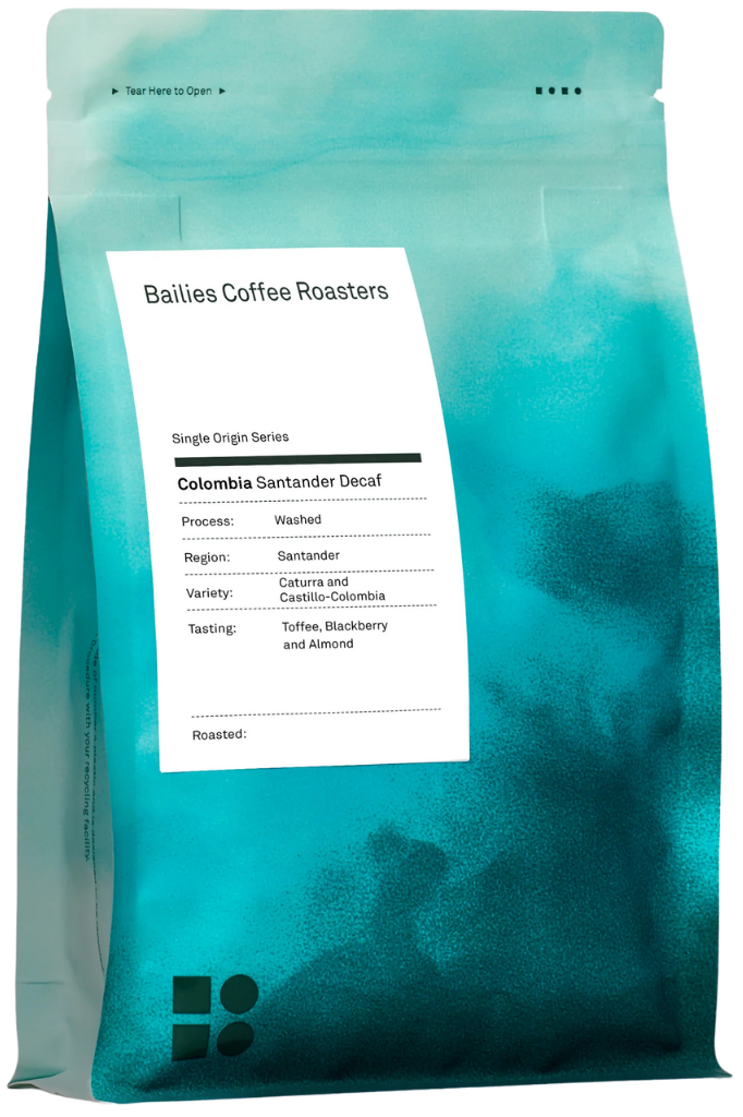 Colombia Santander Decaf Washed Single Origin
