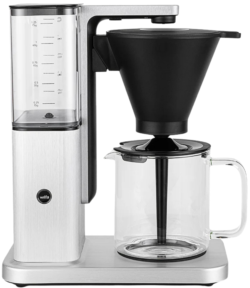Wilfa Zense Alux Coffee Maker (Brushed Aluminium)