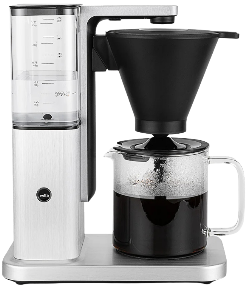 Wilfa Zense Alux Coffee Maker (Brushed Aluminium)