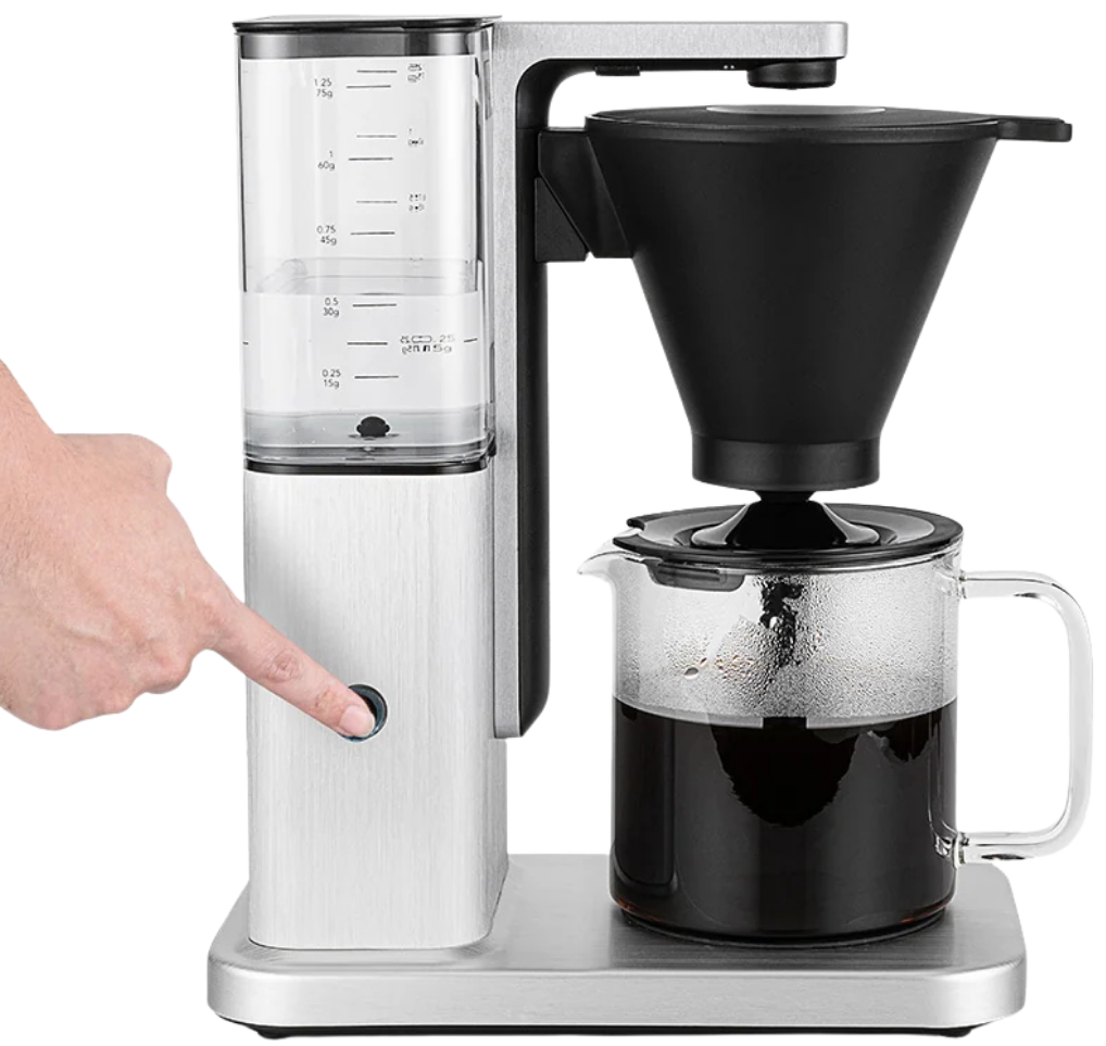 Wilfa Zense Alux Coffee Maker (Brushed Aluminium)